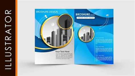 Adobe Illustrator Brochure Templates Free Download - Sample Professional Templates