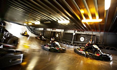 Indoor Glow Go Karting