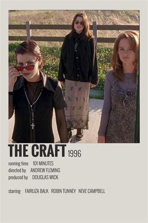 Alternative movie poster polaroid The Craft | Movies to watch, Indie movie posters, Iconic movie ...