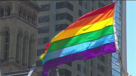 Pride Toronto kicks off month-long celebration with rainbow flag-raising at city hall | CTV ...