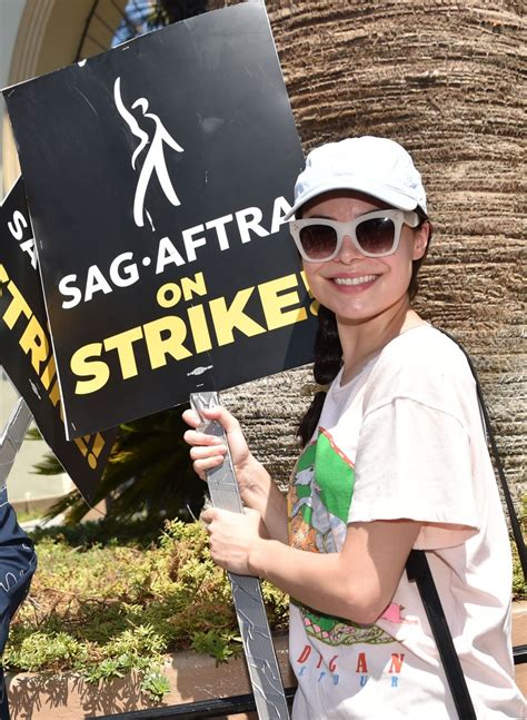 Miranda Cosgrove - SAG-AFTRA Actors Union Strike in Los Angeles 07/18/2023 • CelebMafia