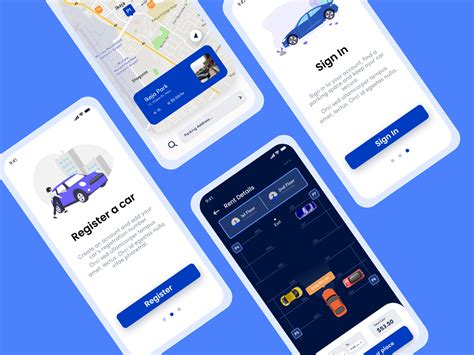 Car park app by Tiamiyu Mubarak on Dribbble