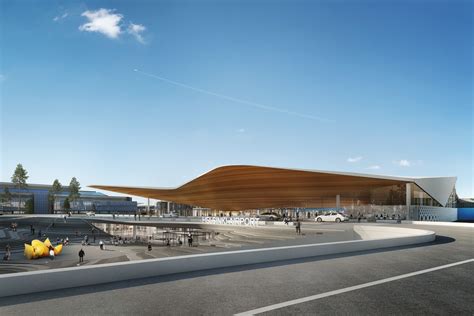 Helsinki Airport Terminal 2 expansion in Vantaa, Finland by ALA