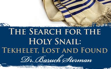 The Search for the Holy Snail: Tekhelet, Lost and Found | Torah In Motion