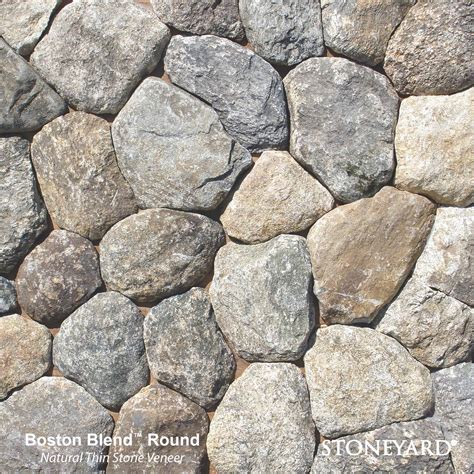 Round Stone Siding