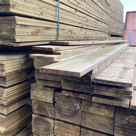 Treated Fence Boards 16mm x 150mm (6'') x 1.8m – Cleveland Timber