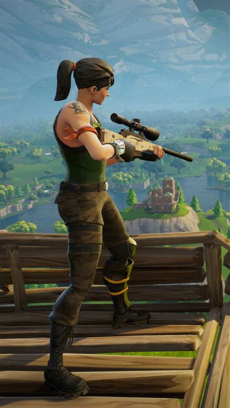 Fortnite Sniper - Download 4k wallpapers for iPhone and Android