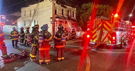 Baltimore Fire investigating house fire in the city Tuesday evening