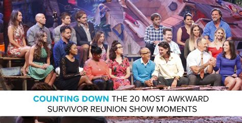 Survivor 2017: Countdown of the Most Awkward Reunion Show Moments