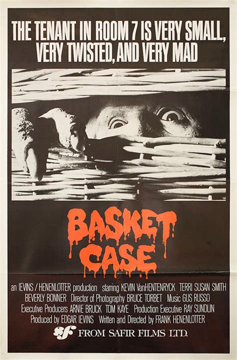 Basket Case 1982 U.S. One Sheet Poster - Posteritati Movie Poster Gallery