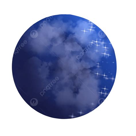 Blue Moon White Transparent, Blue Moon, Moon, Moon Cartoon, Moon Clipart PNG Image For Free Download