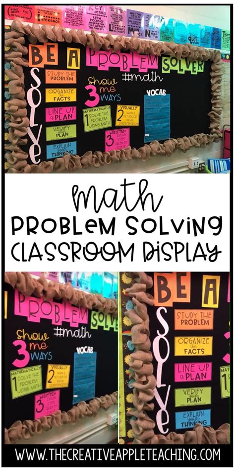 Pin by Catherine Ashman on classroom organization | Math problem solving, Math classroom ...