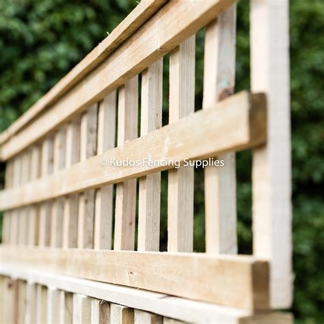 Trellis Top Closed Board Fence Panel - Buy Online / UK Delivery