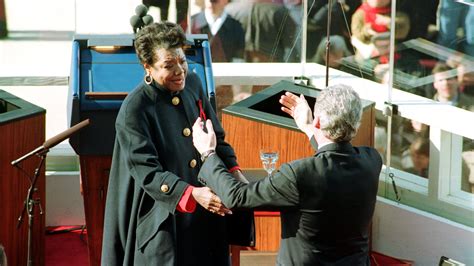 Maya Angelou's reading at 1993 Clinton inauguration - The Washington Post