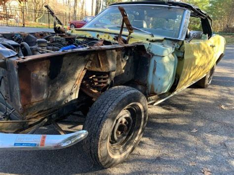 1969 ford mustang convertible project NO Title, needing restoration for ...