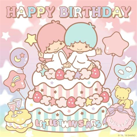 Image result for little twin stars birthday cards My Melody Wallpaper ...