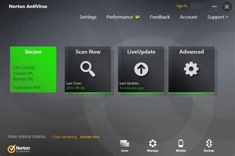 Norton AntiVirus 2014 Features and overview - GH