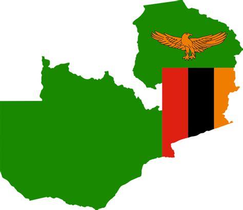 Zambia Flag PNG Isolated Photo | PNG Mart