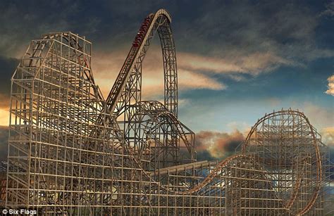 Are you brave enough to take on Goliath? Six Flags open world’s tallest, steepest and fastest ...