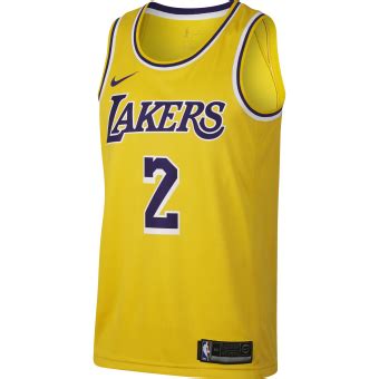 NIKE NBA LOS ANGELES LAKERS LONZO BALL SWINGMAN ROAD JERSEY ...