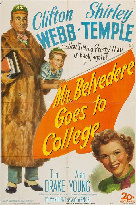 Mr. Belvedere Goes to College (1949) - Posters — The Movie Database (TMDB)