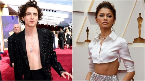 Zendaya and Timothee Chalamet are Oscars 2022's best-dressed stars ...