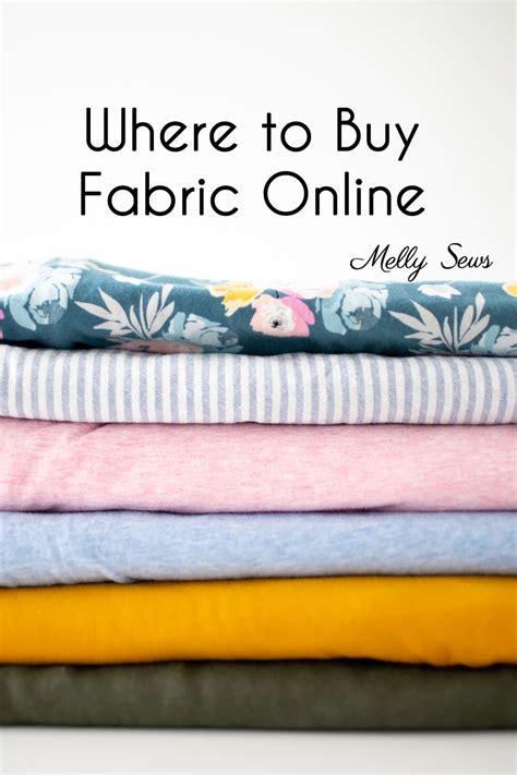 Great Online Fabric Stores - And What To Buy at Each - Melly Sews