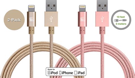 Lax Braided Cable for iphone ipad ipod YOU CHOOSE charge/Sync Computers/Tablets & Networking ...