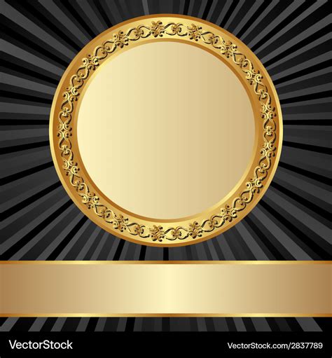 536 Background Golden Frame Pictures - MyWeb