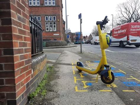 Concerns over Nottingham e-scooter parking spots in 'worst possible ...