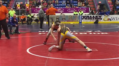 2023 PJW Junior High Wrestling State Championships 124lb Finals - Rothermel vs Boyer - YouTube