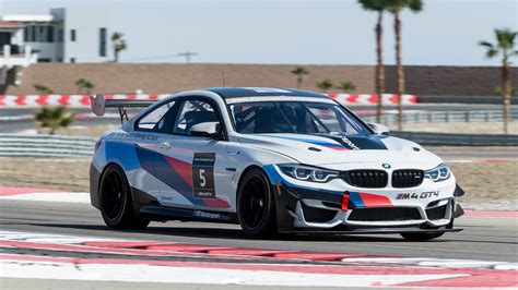 Here's What It's Like to Drive the BMW M4 GT4 on a Race Track - Autotrader