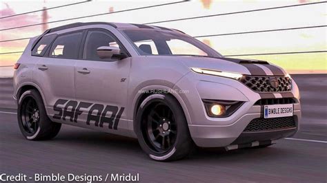 New Tata Safari ST Race Car With A V8 Engine - Digital Render