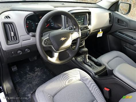 Jet Black/­Dark Ash Interior 2017 Chevrolet Colorado WT Crew Cab 4x4 Photo #118122612 | GTCarLot.com