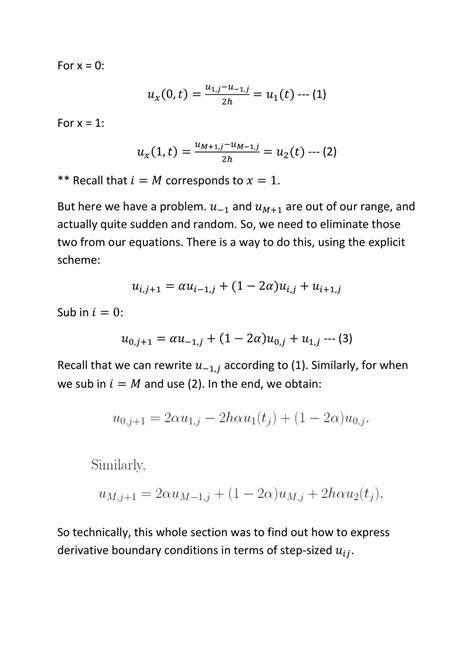 Numerical Methods in Differential Equations Study Notes | MA4255 - Numerical Methods in ...