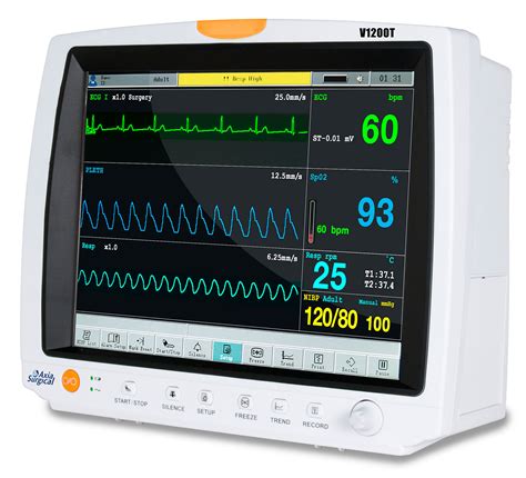 Axia V1200T Featuring an Intuitive Touch Screen Patient Monitor