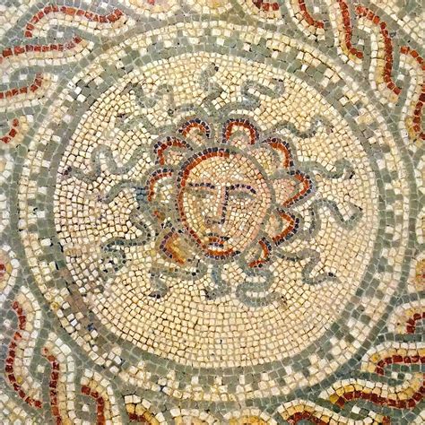 The Medusa mosaic at Bignor Roman Villa | Bignor Roman Villa… | Flickr