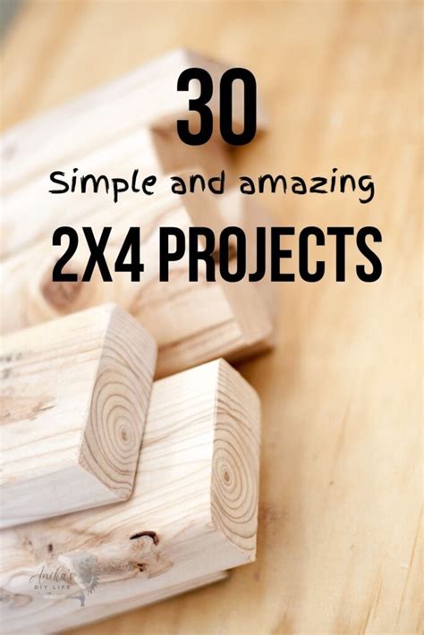 30 Simple and Amazing 2x4 Wood Projects - Anika's DIY Life