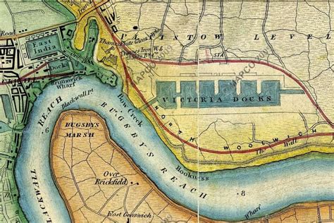 Royal Docks History Club: A History of Maps & Boundaries | Royal Docks