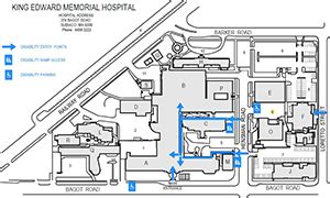 King Edward Memorial Hospital - Visiting us