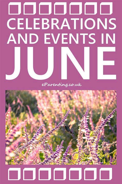 June 2025 Events Celebrations & Special Days