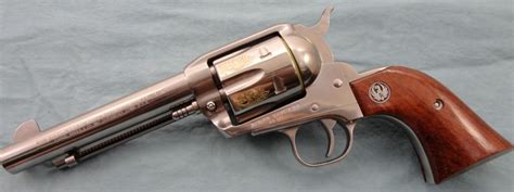 Engraved Ruger Vaquero Revolver