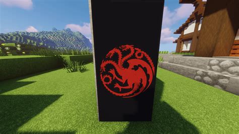 House Targaryen banner in Minecraft : r/Minecraft