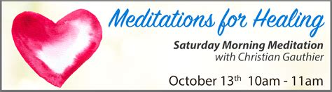 2018_10 Healing Banner - Meditation in Washington, DC