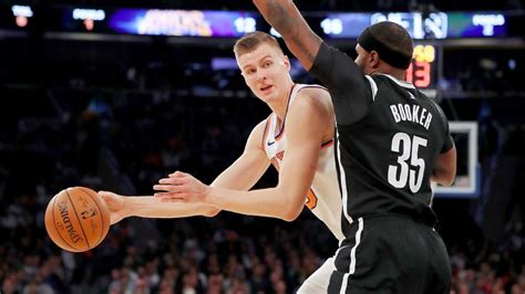 NBA: Kristaps Porzingis lighting up New York