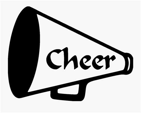 Megaphone Clipart Cheer - Cheerleading Megaphone , Free Transparent Clipart - ClipartKey