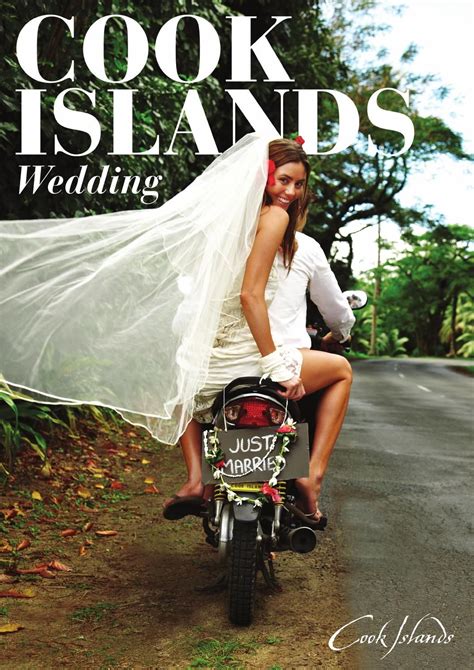 Cook Islands Tourism Weddings & Honeymoon magazine | Wedding, Wedding ...