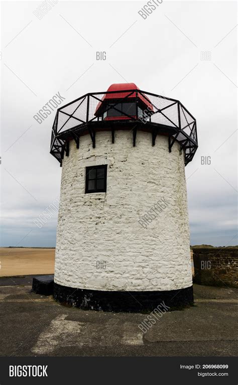 Burry Port Lighthouse Image & Photo (Free Trial) | Bigstock