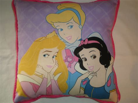 Upcycled Disney Princess Pillow