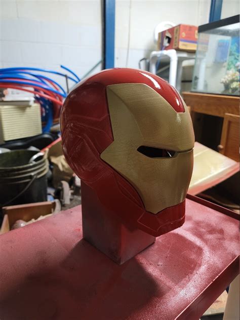 Iron Man Mark 85 Helmet UNPAINTED - Etsy